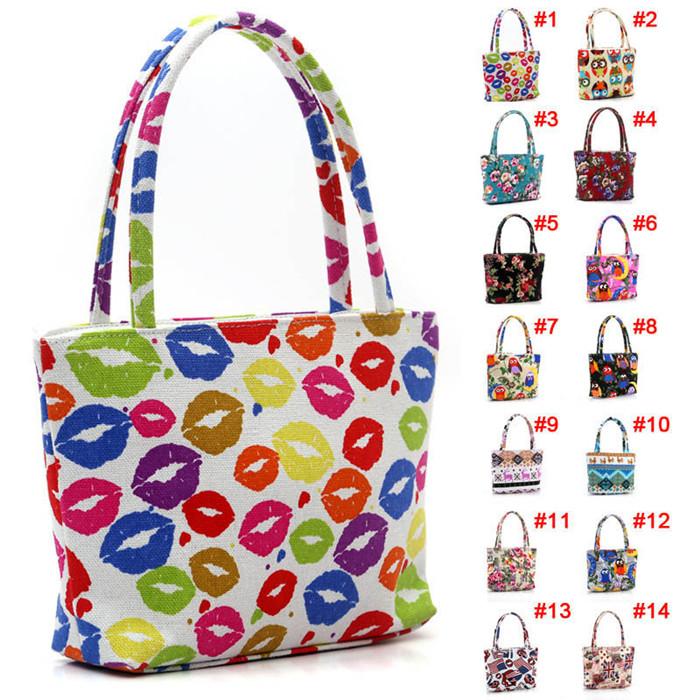 Fashion Girl Lovely Canvas Handbag