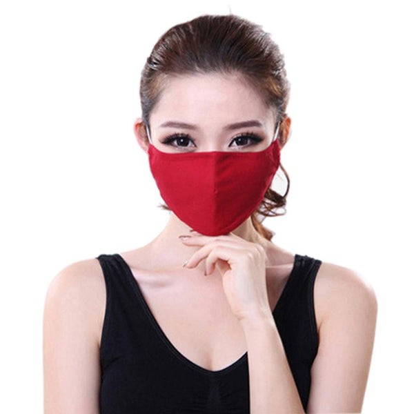 Black Windproof Face Mask