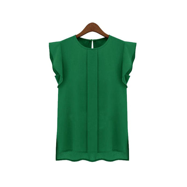 Chiffon Blouses Clothing For Women