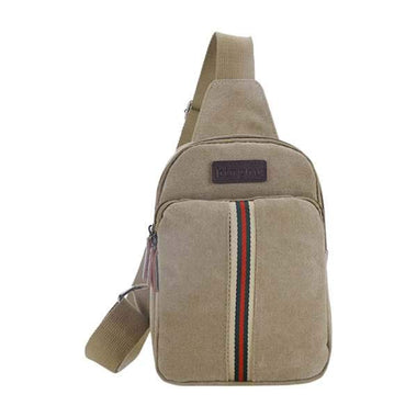 Men's Retro Vertical Messenger Bag